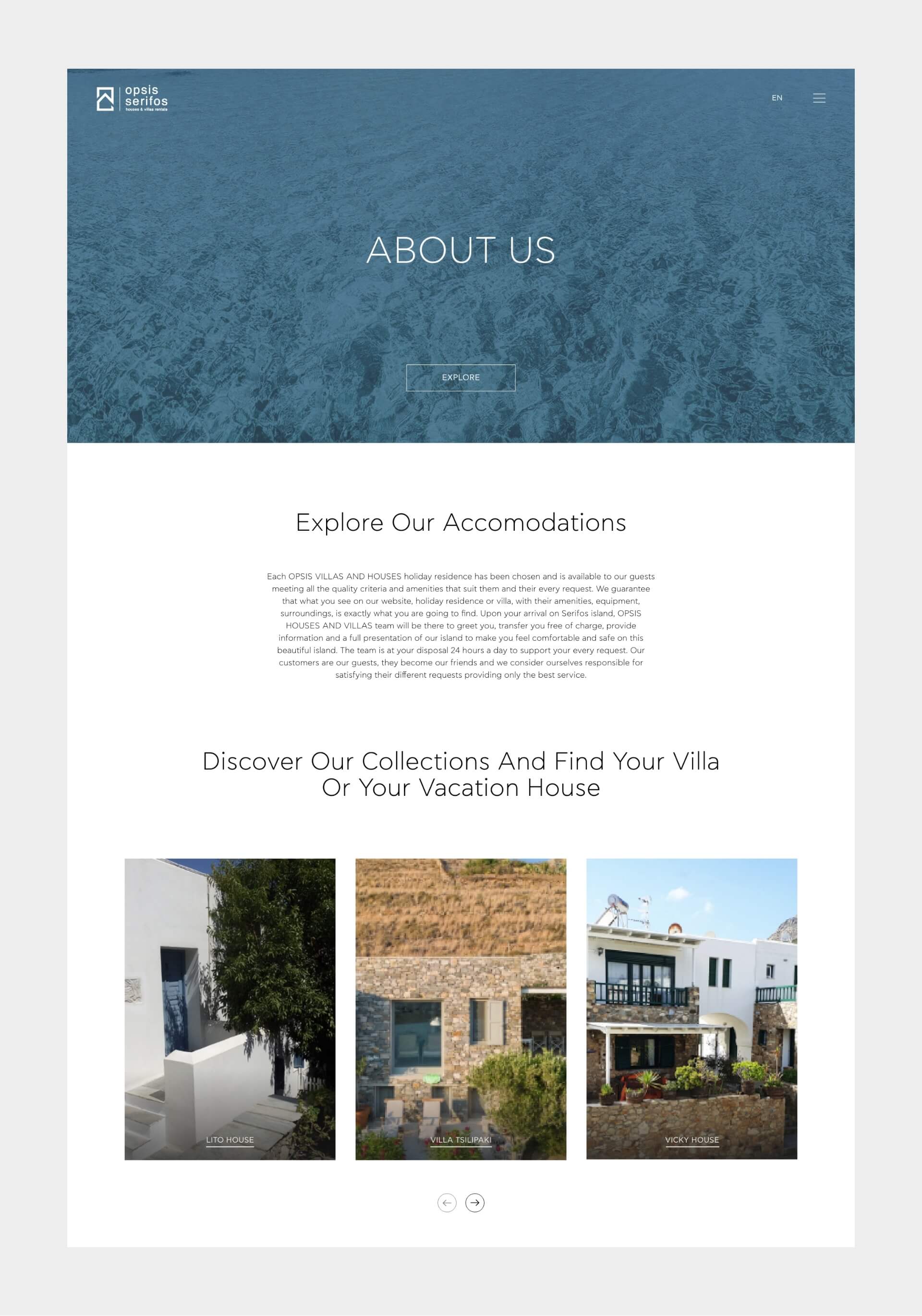 Opsis Serifos - DWHITE Project image