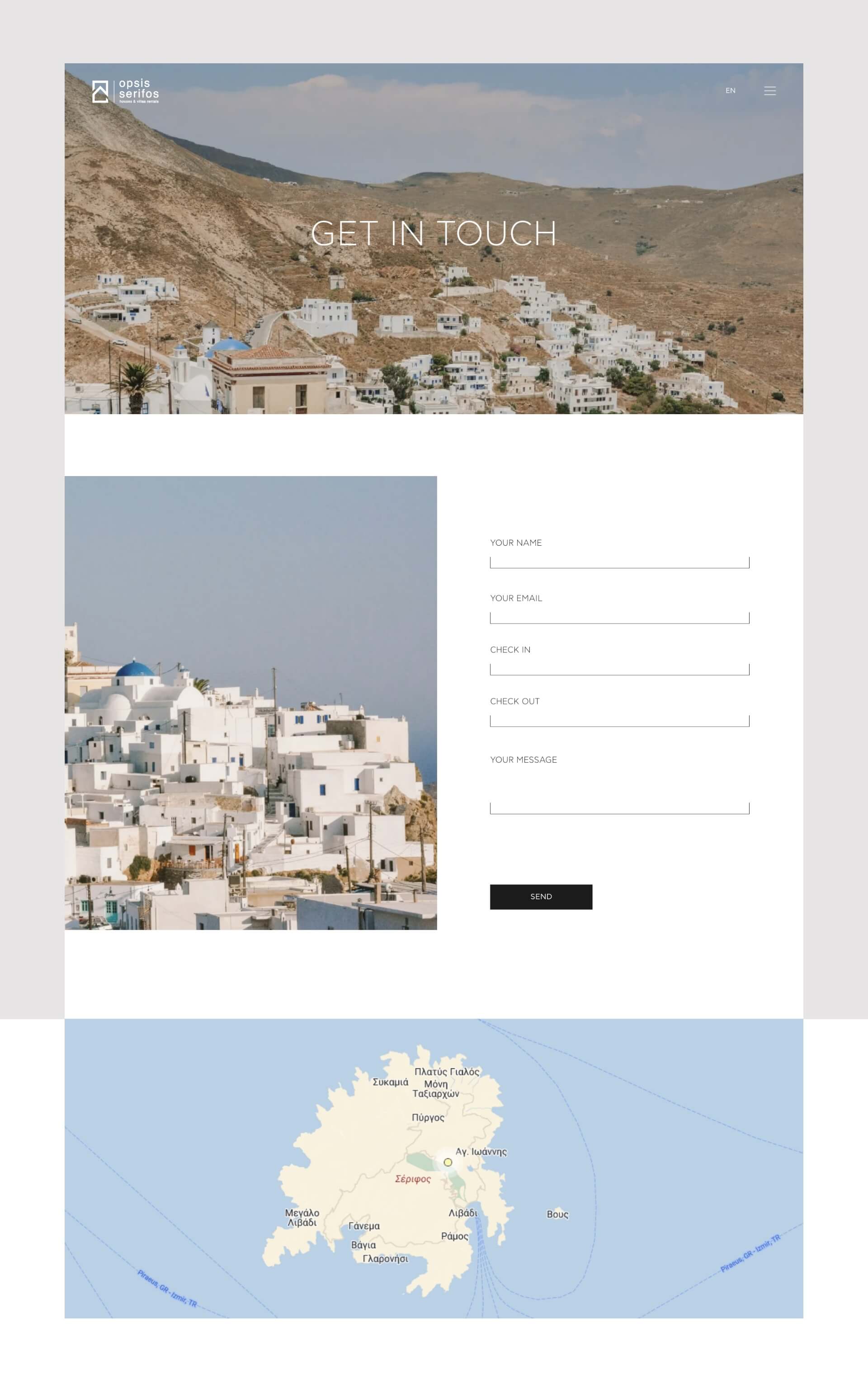 Opsis Serifos - DWHITE Project image